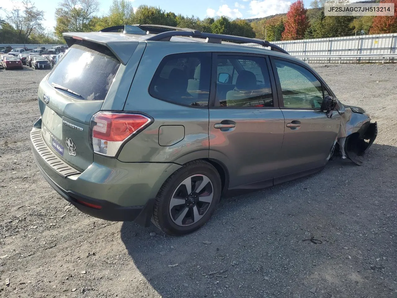 2018 Subaru Forester 2.5I Premium VIN: JF2SJAGC7JH513214 Lot: 76281824