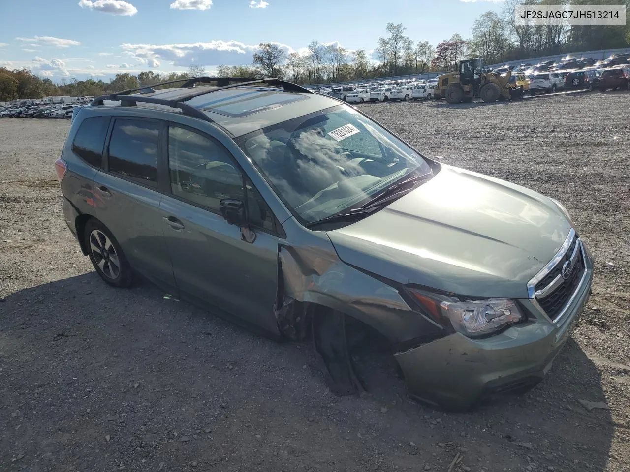 2018 Subaru Forester 2.5I Premium VIN: JF2SJAGC7JH513214 Lot: 76281824