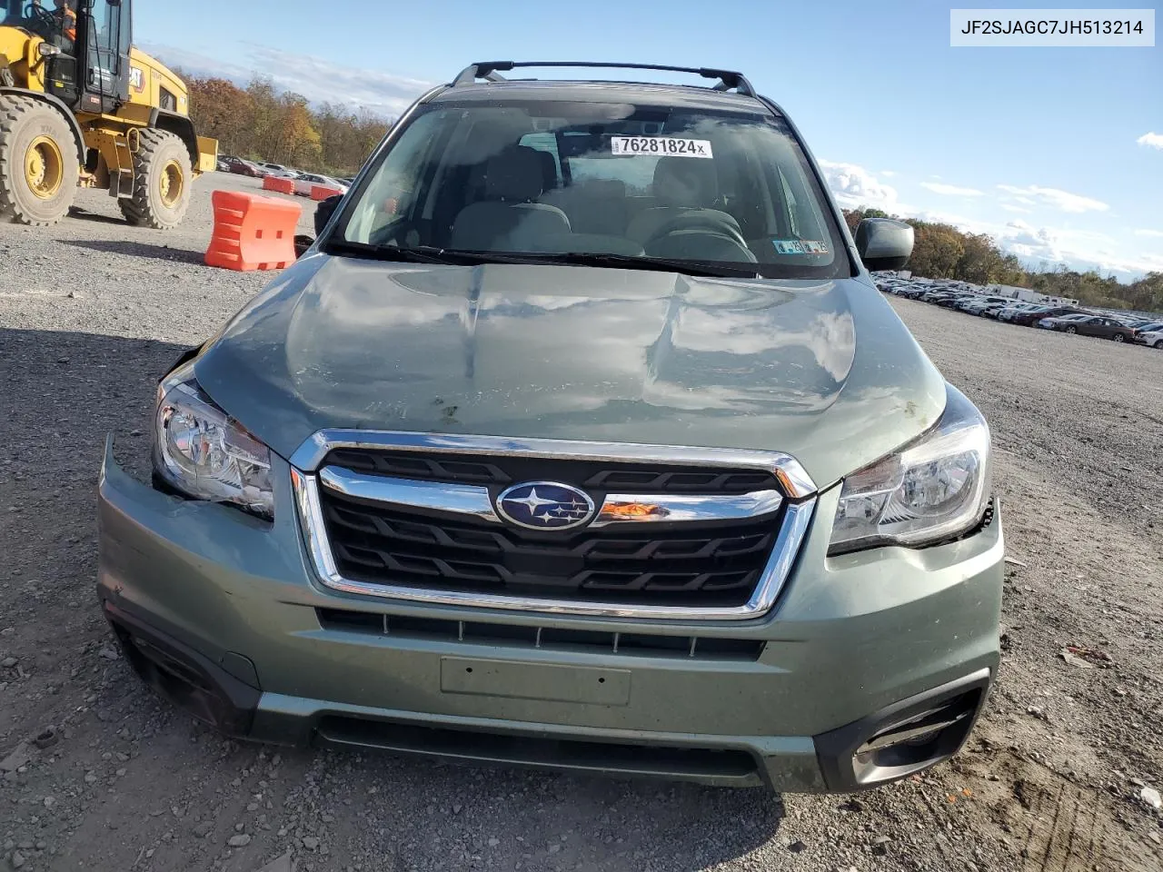 2018 Subaru Forester 2.5I Premium VIN: JF2SJAGC7JH513214 Lot: 76281824