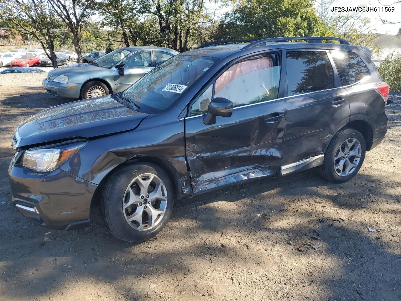 2018 Subaru Forester 2.5I Touring VIN: JF2SJAWC6JH611569 Lot: 76505824