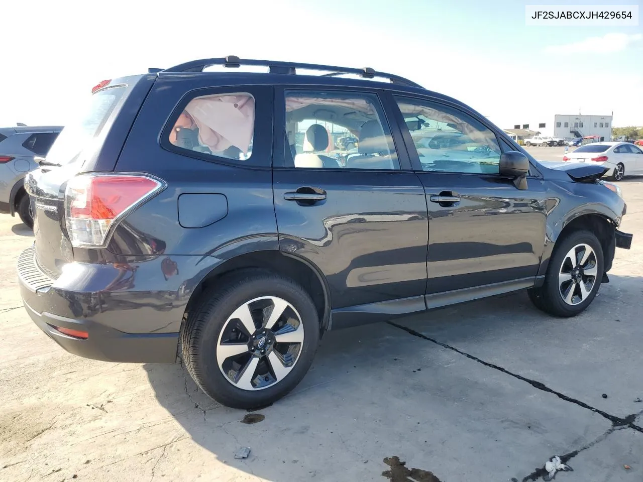 2018 Subaru Forester 2.5I VIN: JF2SJABCXJH429654 Lot: 77106594