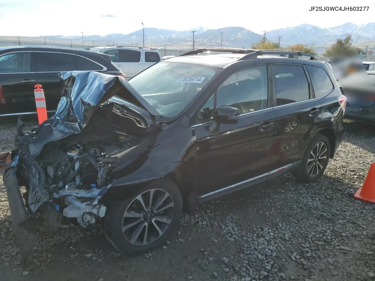 2018 Subaru Forester 2.0Xt Touring VIN: JF2SJGWC4JH603277 Lot: 78759714