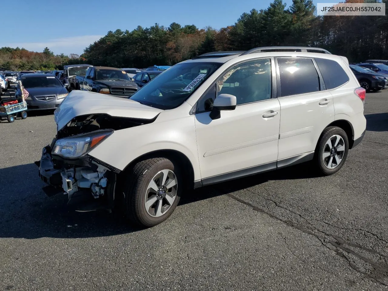 2018 Subaru Forester 2.5I Premium VIN: JF2SJAEC0JH557042 Lot: 78796954