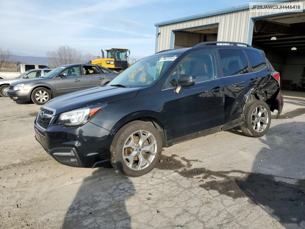 2018 Subaru Forester 2.5I Touring VIN: JF2SJAWC3JH446418 Lot: 79437014