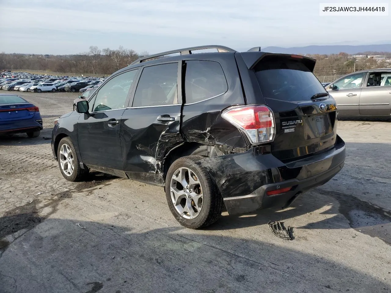 2018 Subaru Forester 2.5I Touring VIN: JF2SJAWC3JH446418 Lot: 79437014