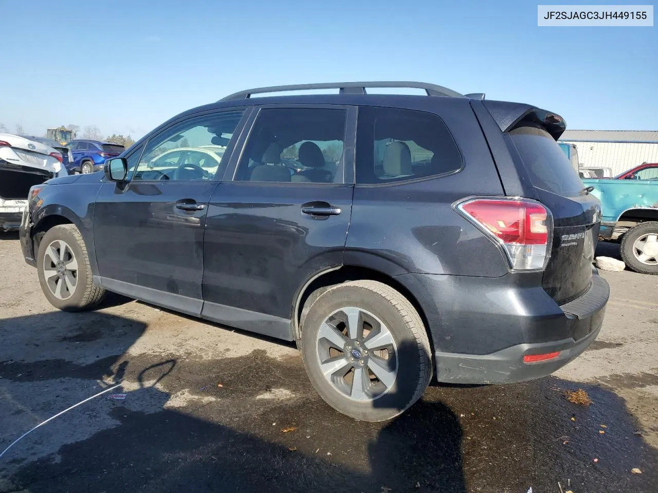 2018 Subaru Forester 2.5I Premium VIN: JF2SJAGC3JH449155 Lot: 79466954