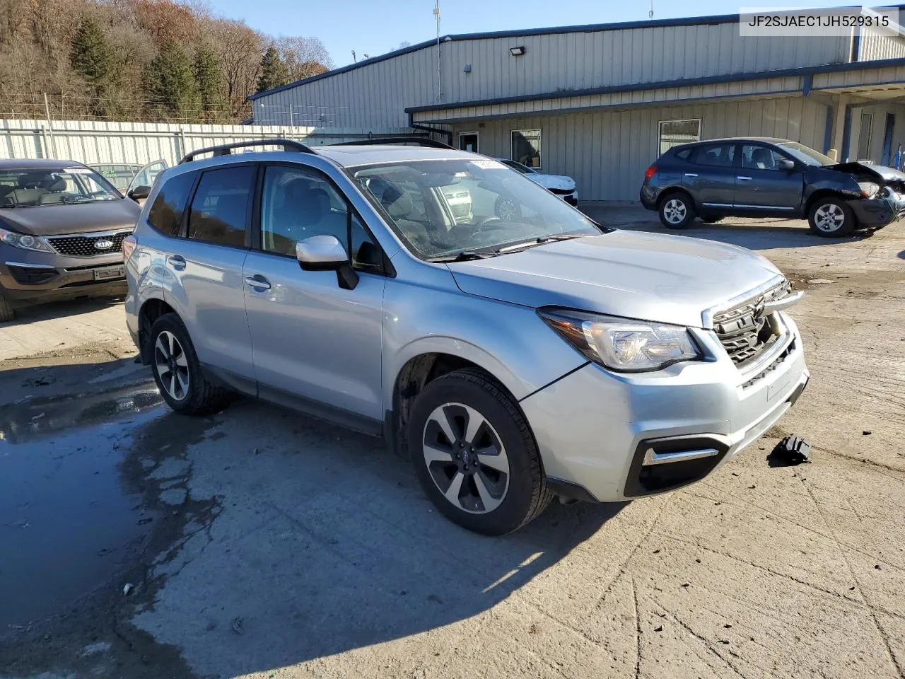 2018 Subaru Forester 2.5I Premium VIN: JF2SJAEC1JH529315 Lot: 79825184