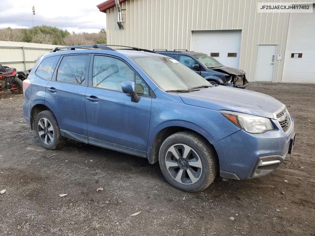 2018 Subaru Forester 2.5I Premium VIN: JF2SJAECXJH417452 Lot: 80114634