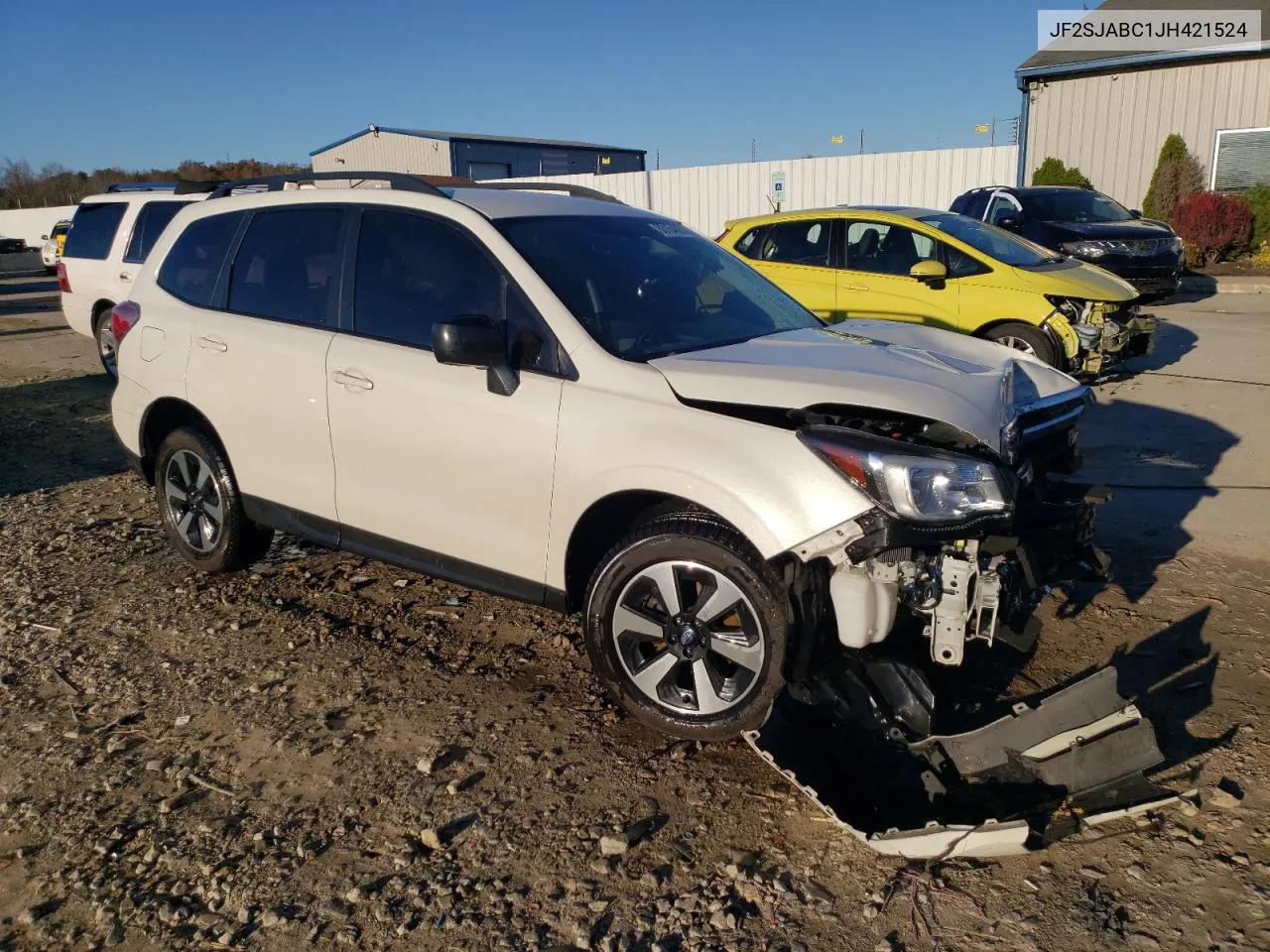 2018 Subaru Forester 2.5I VIN: JF2SJABC1JH421524 Lot: 80154074