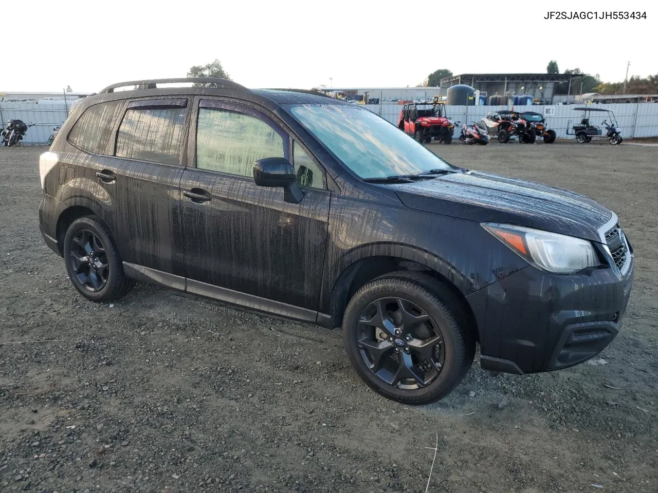 2018 Subaru Forester 2.5I Premium VIN: JF2SJAGC1JH553434 Lot: 80956444