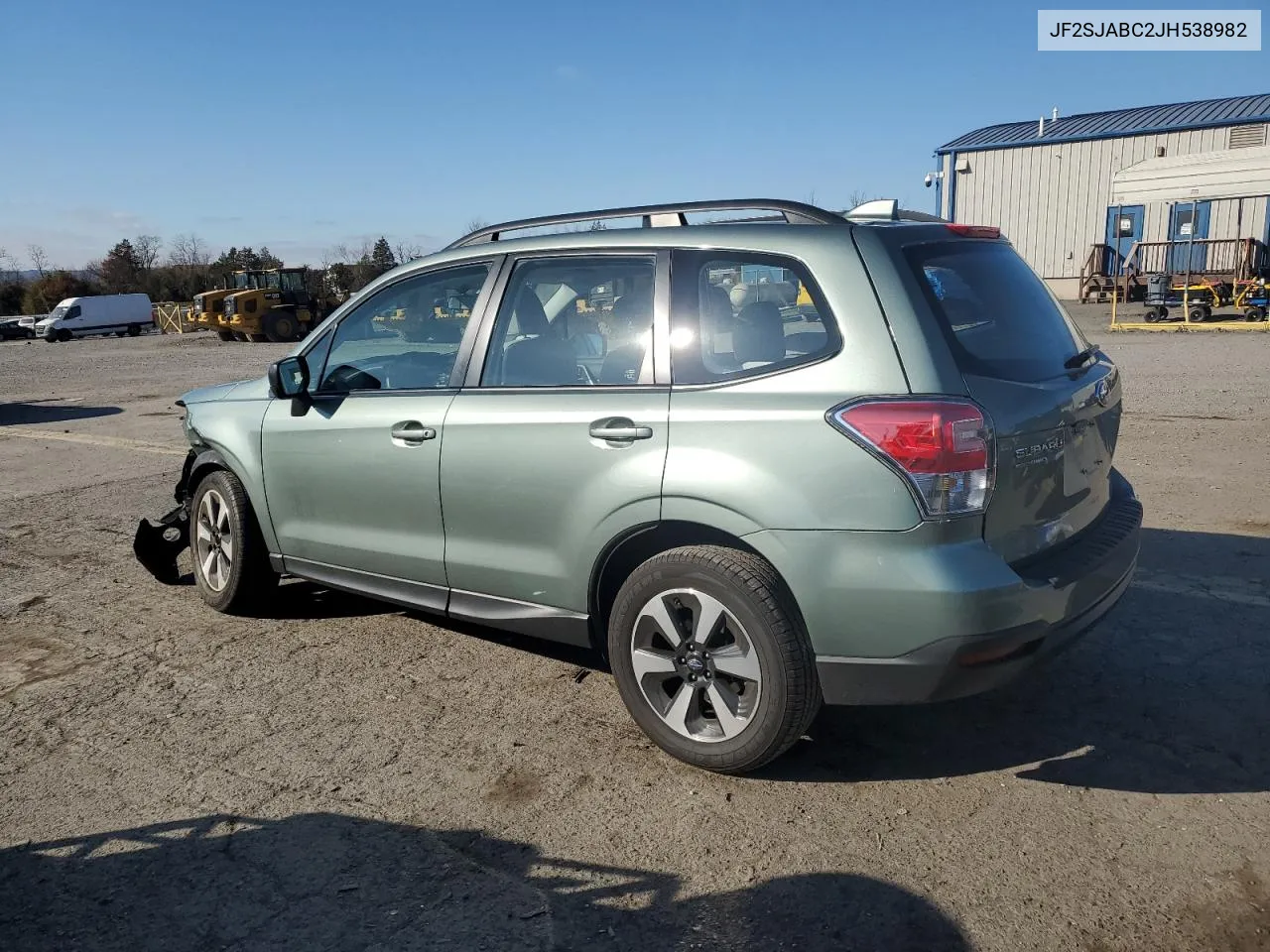 2018 Subaru Forester 2.5I VIN: JF2SJABC2JH538982 Lot: 81062044