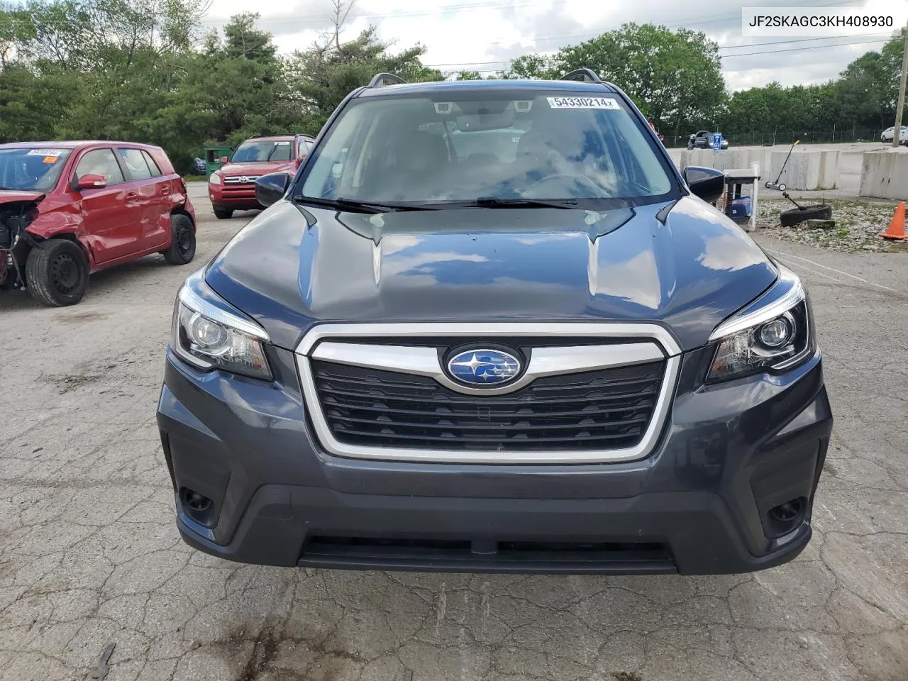 2019 Subaru Forester Premium VIN: JF2SKAGC3KH408930 Lot: 54330214