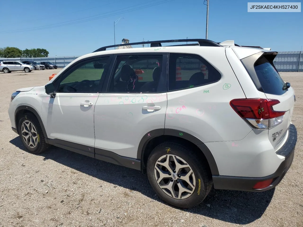 2019 Subaru Forester Premium VIN: JF2SKAEC4KH527430 Lot: 59622164