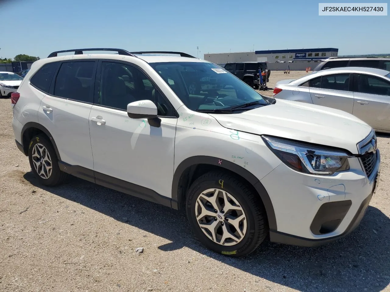 2019 Subaru Forester Premium VIN: JF2SKAEC4KH527430 Lot: 59622164