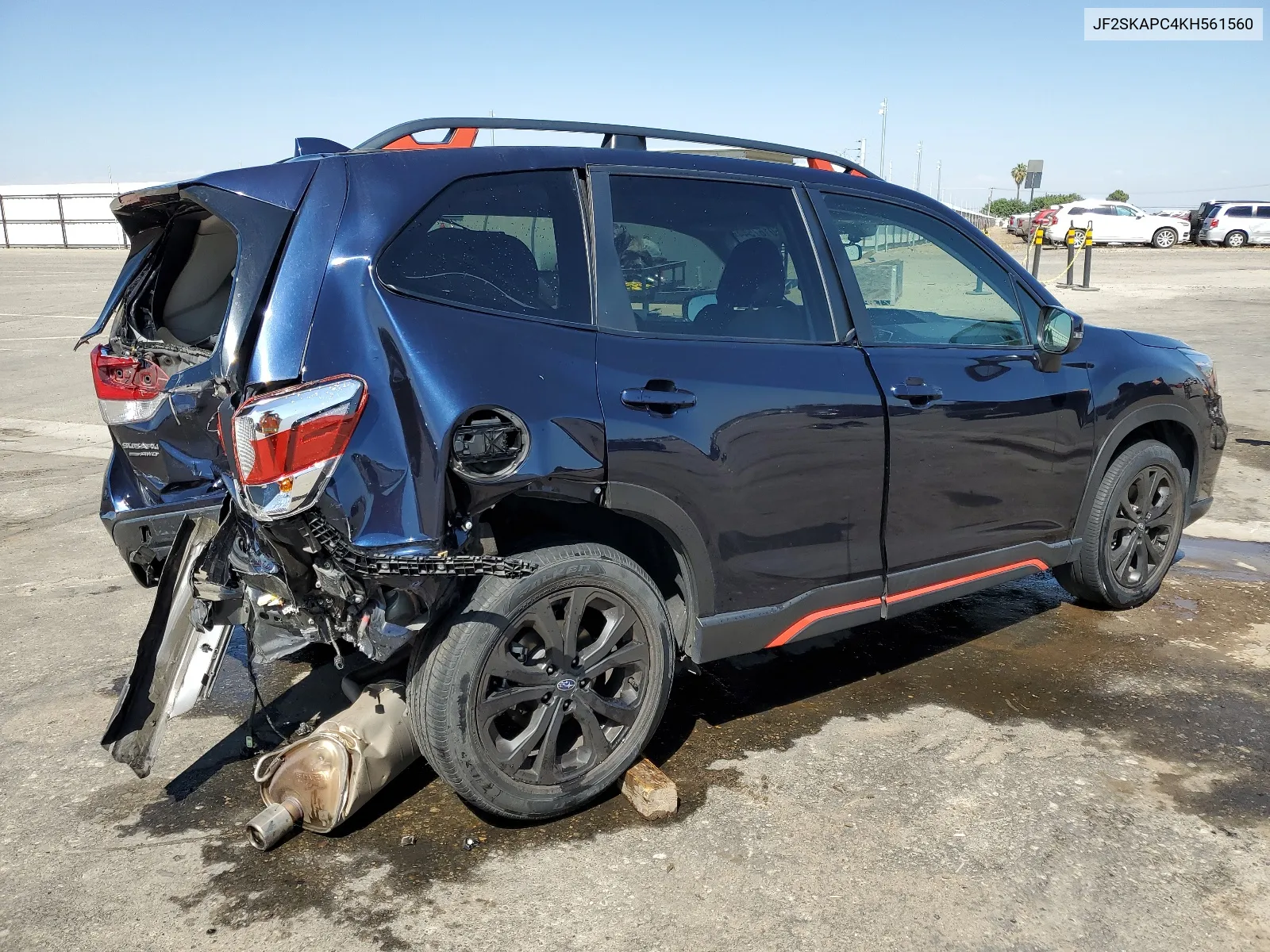 2019 Subaru Forester Sport VIN: JF2SKAPC4KH561560 Lot: 60167544