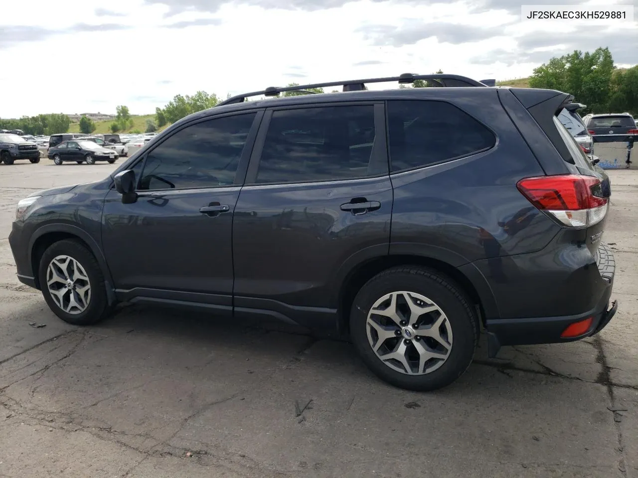 2019 Subaru Forester Premium VIN: JF2SKAEC3KH529881 Lot: 60332404