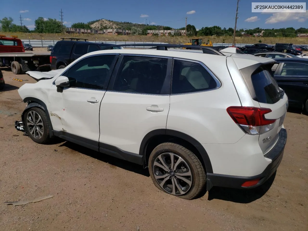 2019 Subaru Forester Limited VIN: JF2SKAUC0KH442389 Lot: 62484894