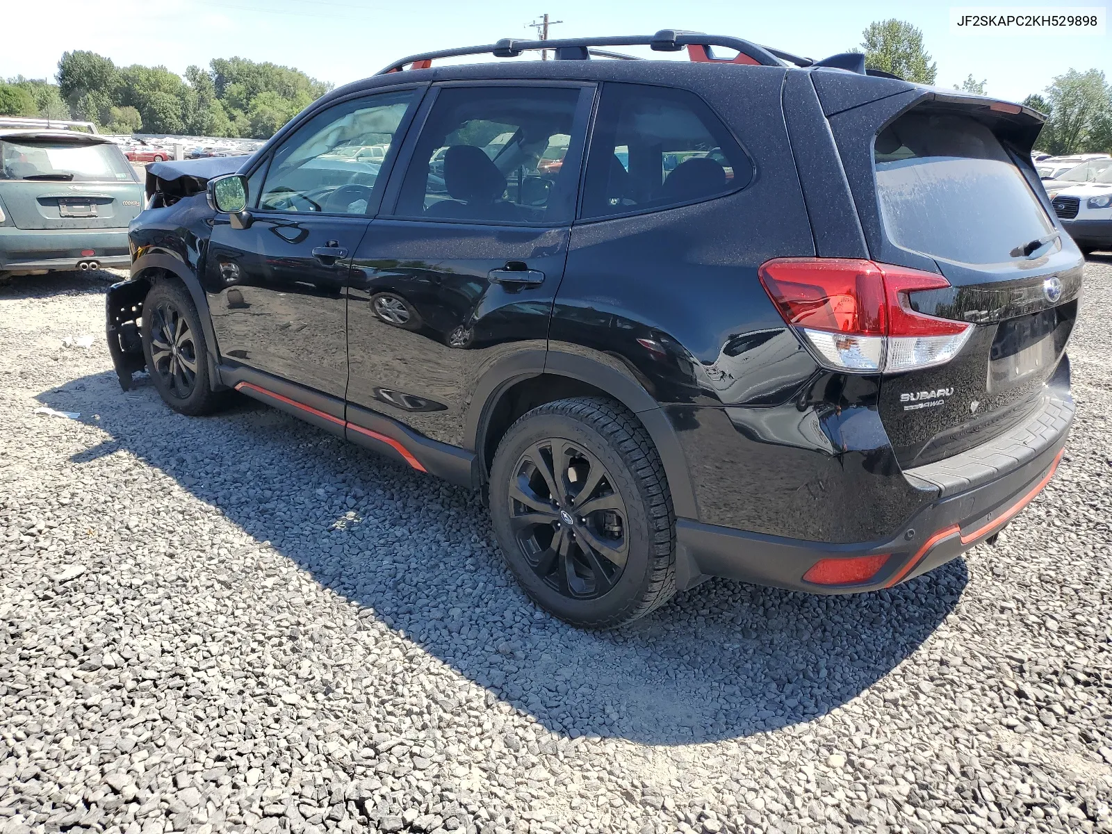 2019 Subaru Forester Sport VIN: JF2SKAPC2KH529898 Lot: 63353794