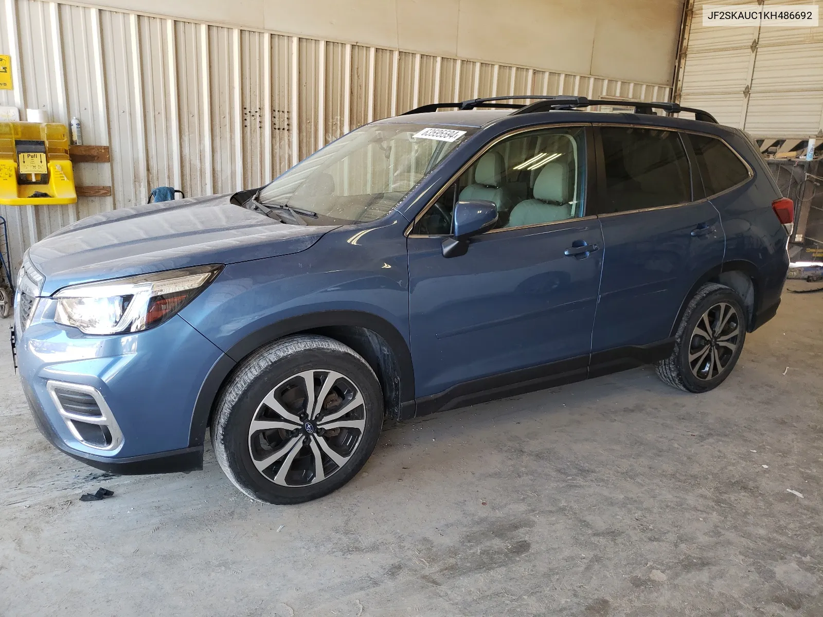 2019 Subaru Forester Limited VIN: JF2SKAUC1KH486692 Lot: 63595594