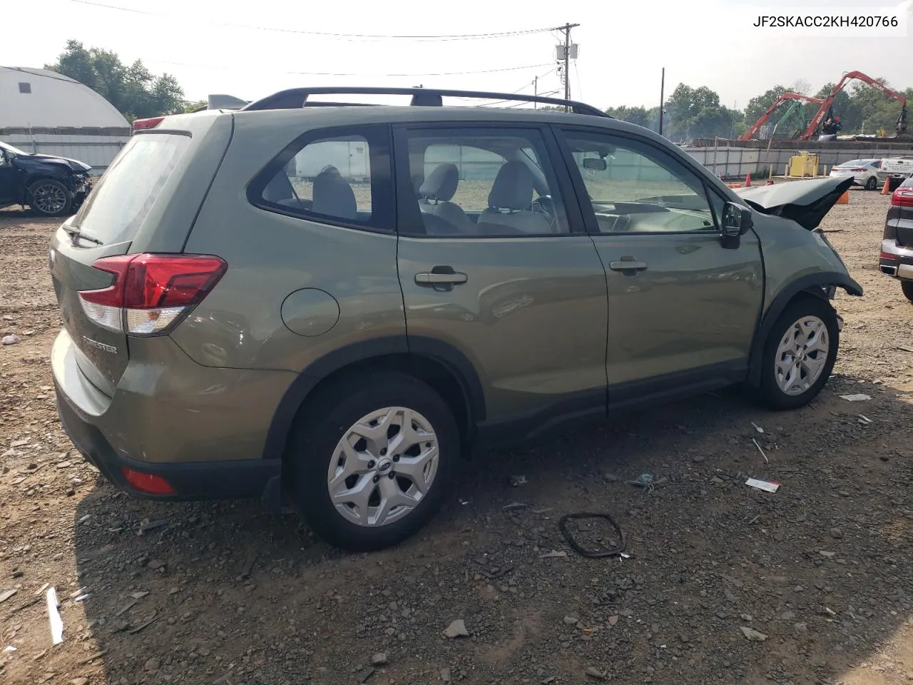 2019 Subaru Forester VIN: JF2SKACC2KH420766 Lot: 64659274