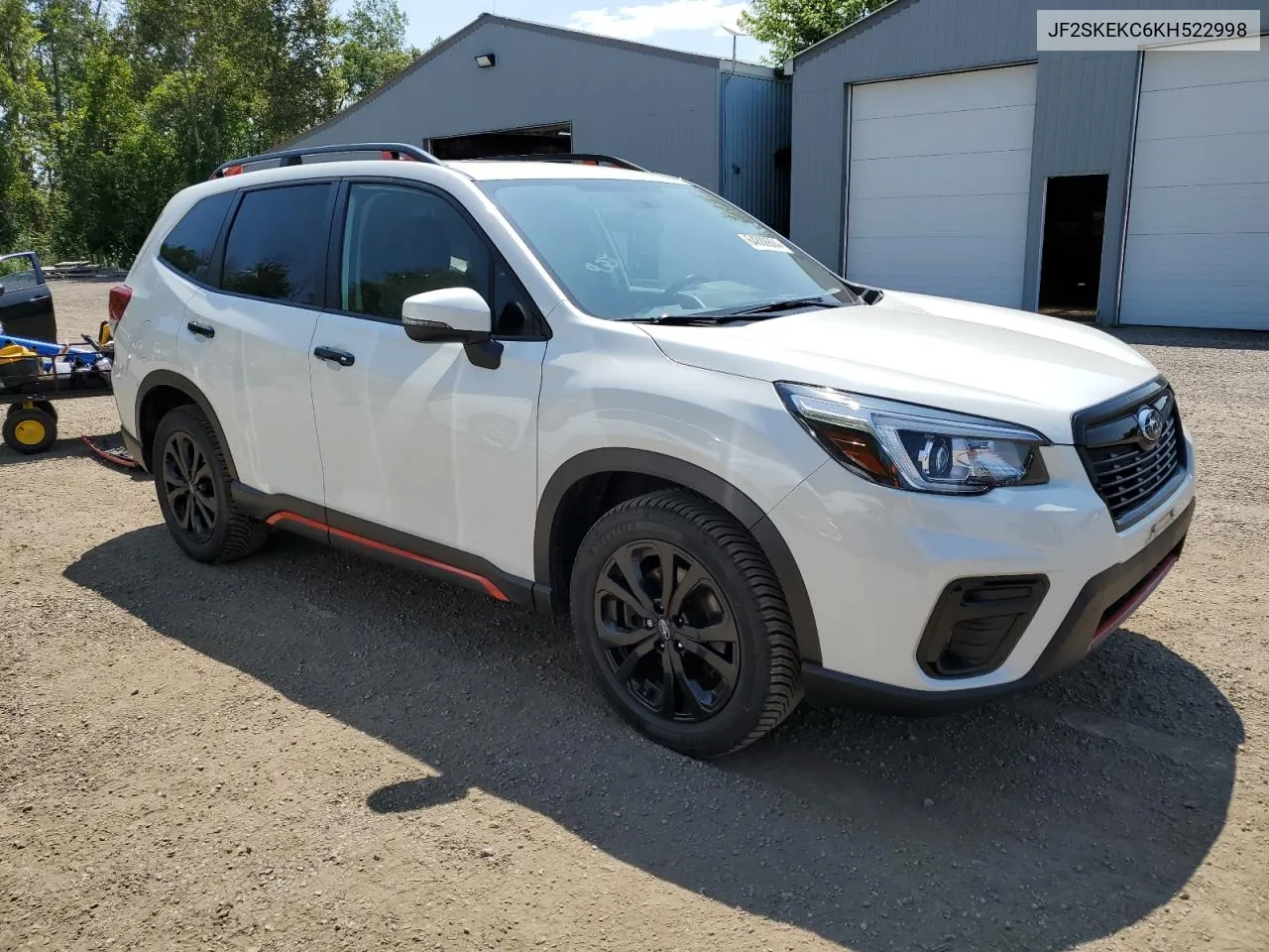 JF2SKEKC6KH522998 2019 Subaru Forester Sport