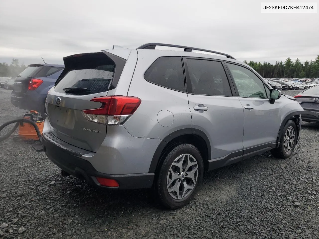 2019 Subaru Forester Premium VIN: JF2SKEDC7KH412474 Lot: 66059814