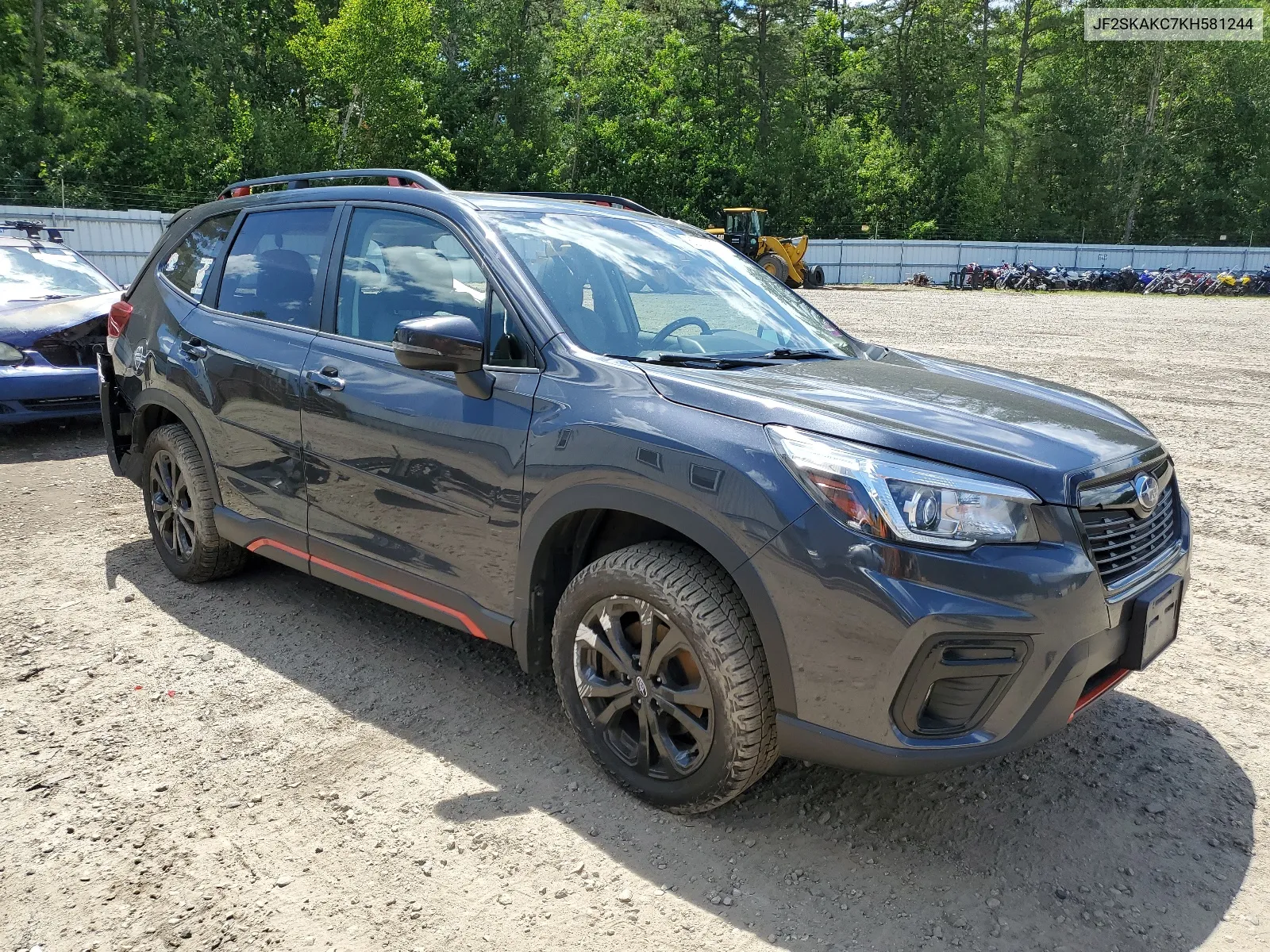 2019 Subaru Forester Sport VIN: JF2SKAKC7KH581244 Lot: 66065174