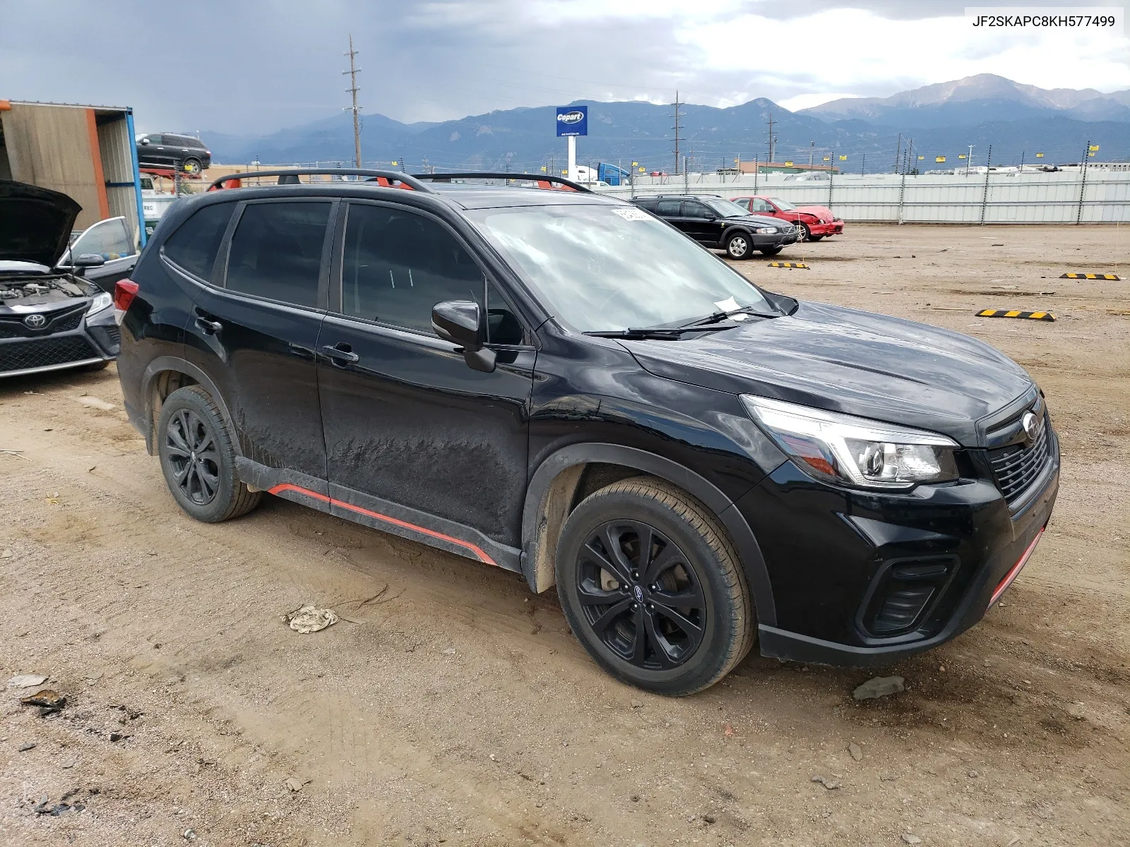 2019 Subaru Forester Sport VIN: JF2SKAPC8KH577499 Lot: 66406674