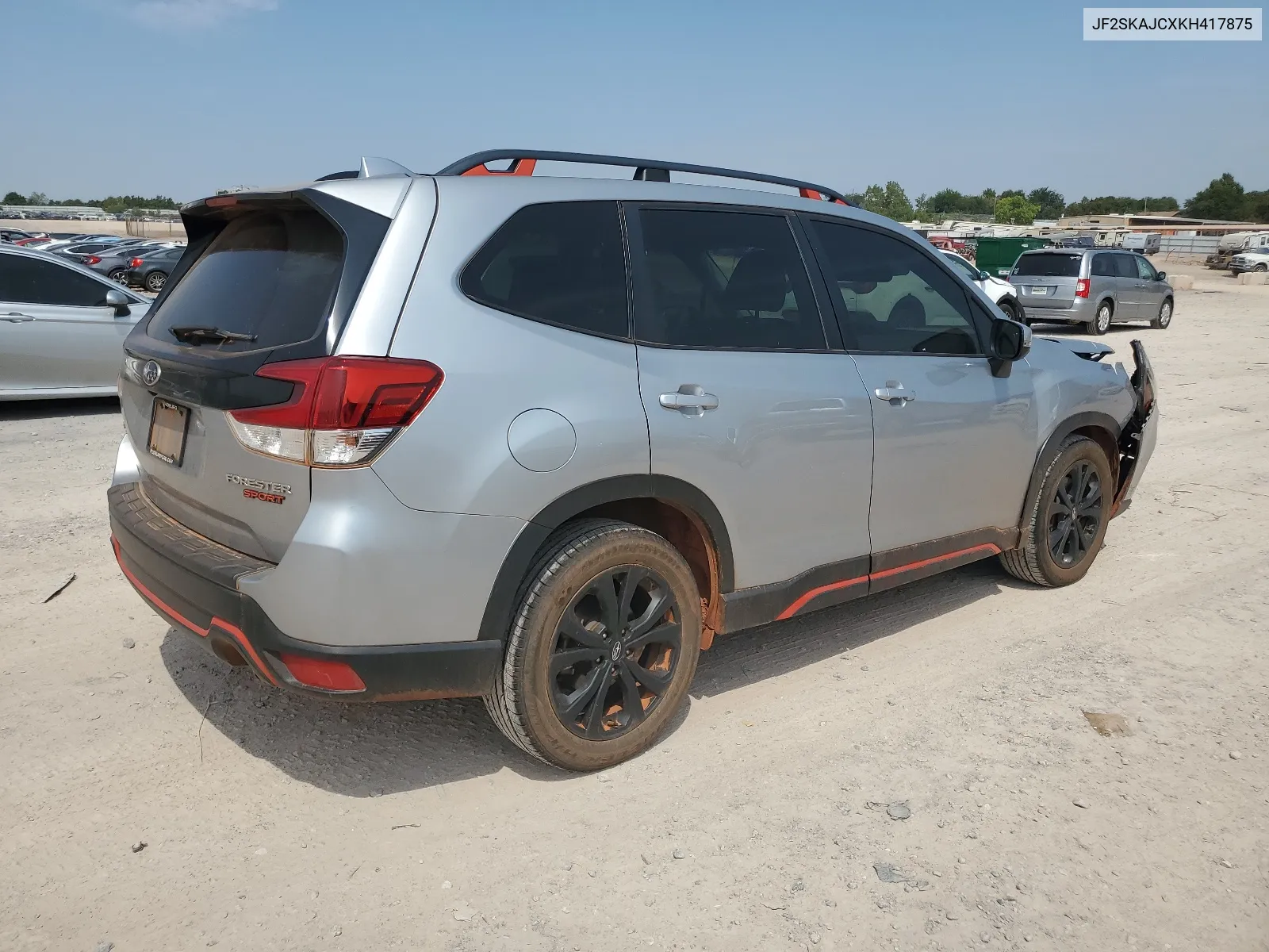 JF2SKAJCXKH417875 2019 Subaru Forester Sport