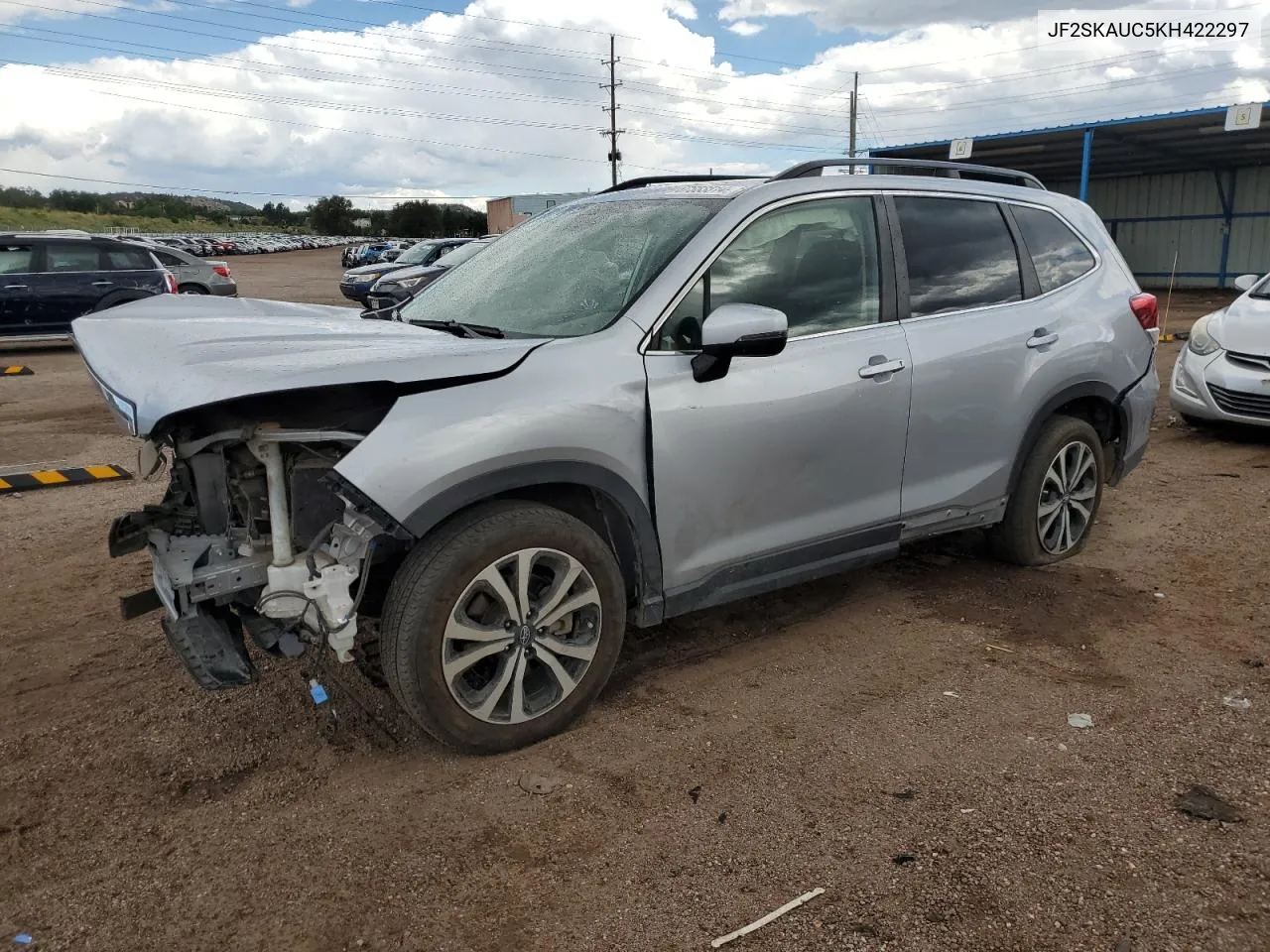 2019 Subaru Forester Limited VIN: JF2SKAUC5KH422297 Lot: 67553514