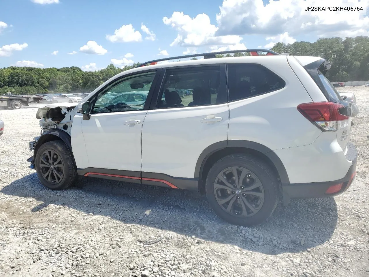 2019 Subaru Forester Sport VIN: JF2SKAPC2KH406764 Lot: 68072954