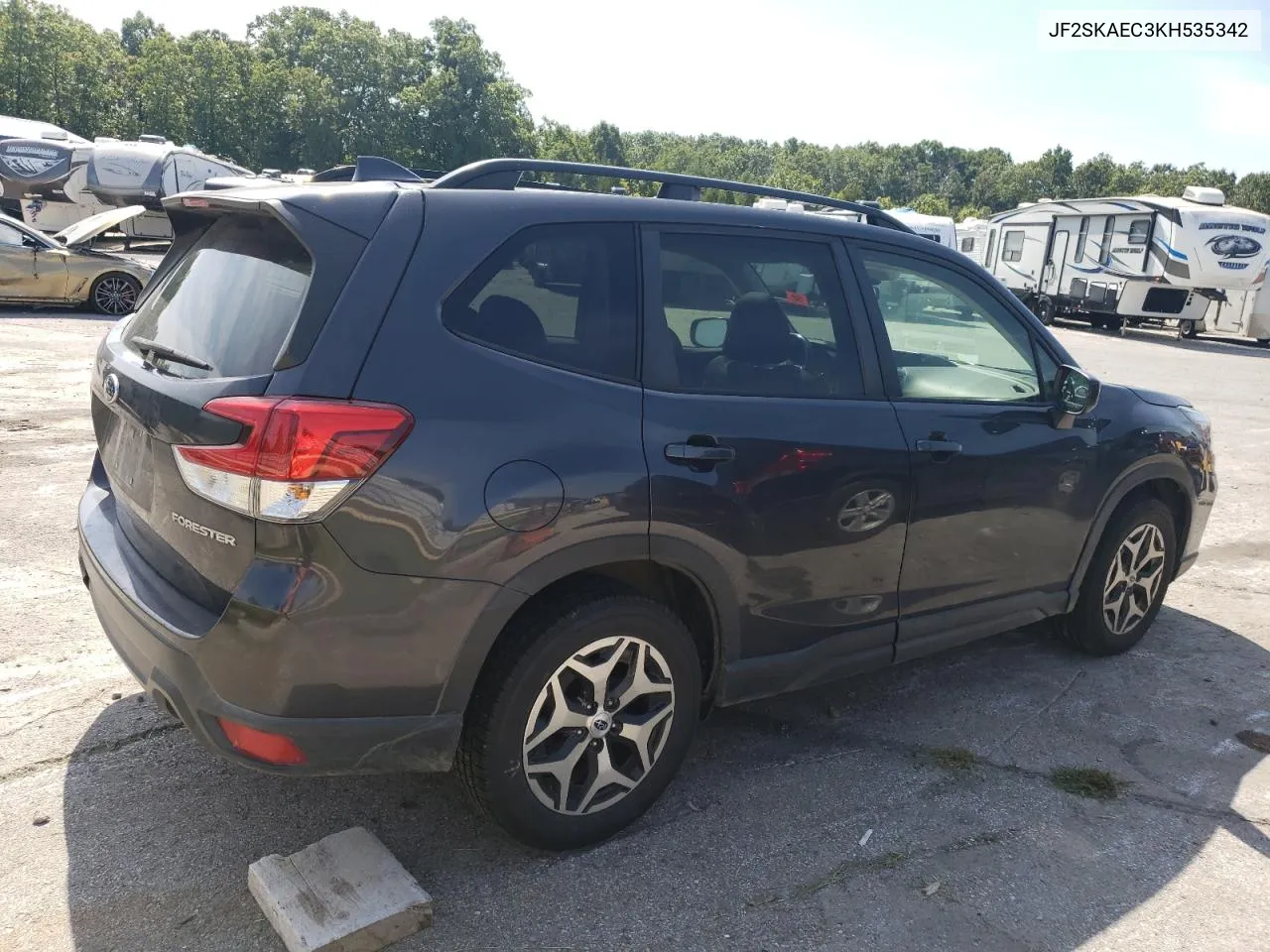 2019 Subaru Forester Premium VIN: JF2SKAEC3KH535342 Lot: 68374824