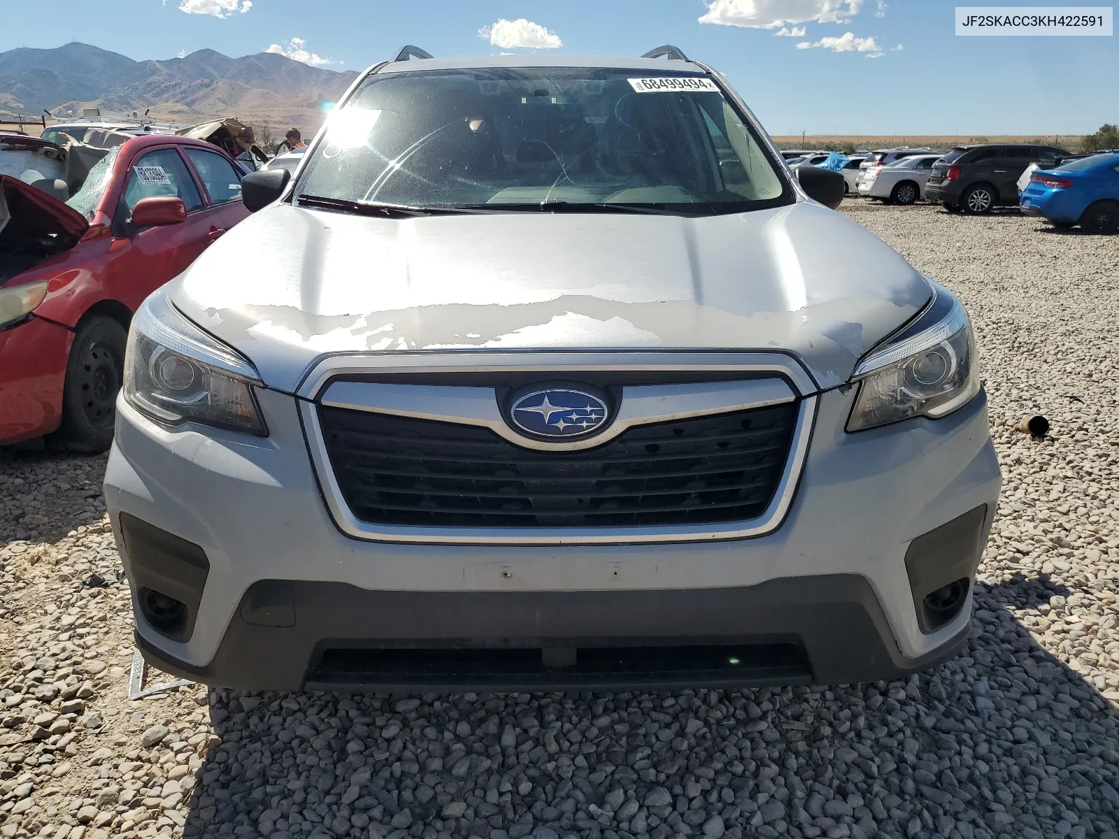 2019 Subaru Forester VIN: JF2SKACC3KH422591 Lot: 68499494