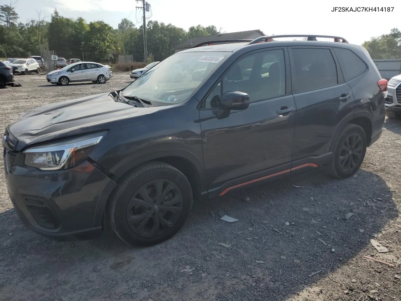 2019 Subaru Forester Sport VIN: JF2SKAJC7KH414187 Lot: 69030874