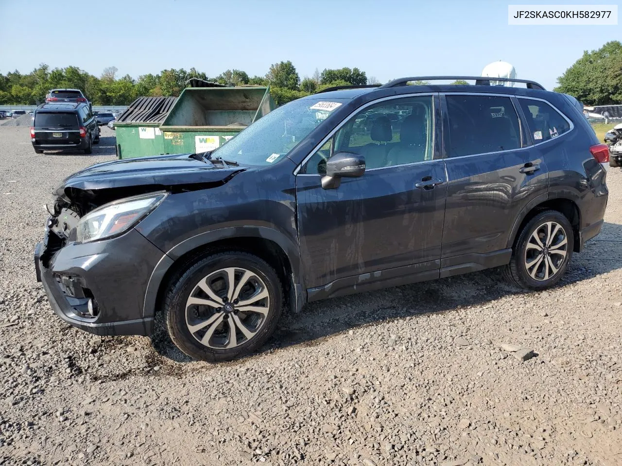 2019 Subaru Forester Limited VIN: JF2SKASC0KH582977 Lot: 69683684