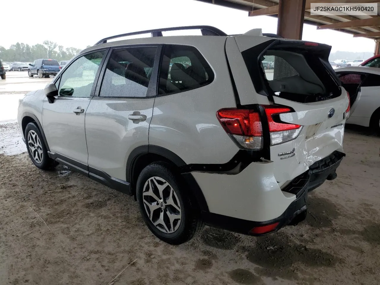 2019 Subaru Forester Premium VIN: JF2SKAGC1KH590420 Lot: 69695594