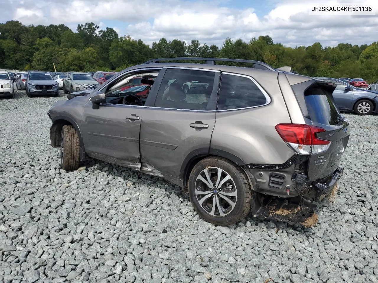 2019 Subaru Forester Limited VIN: JF2SKAUC4KH501136 Lot: 70046034