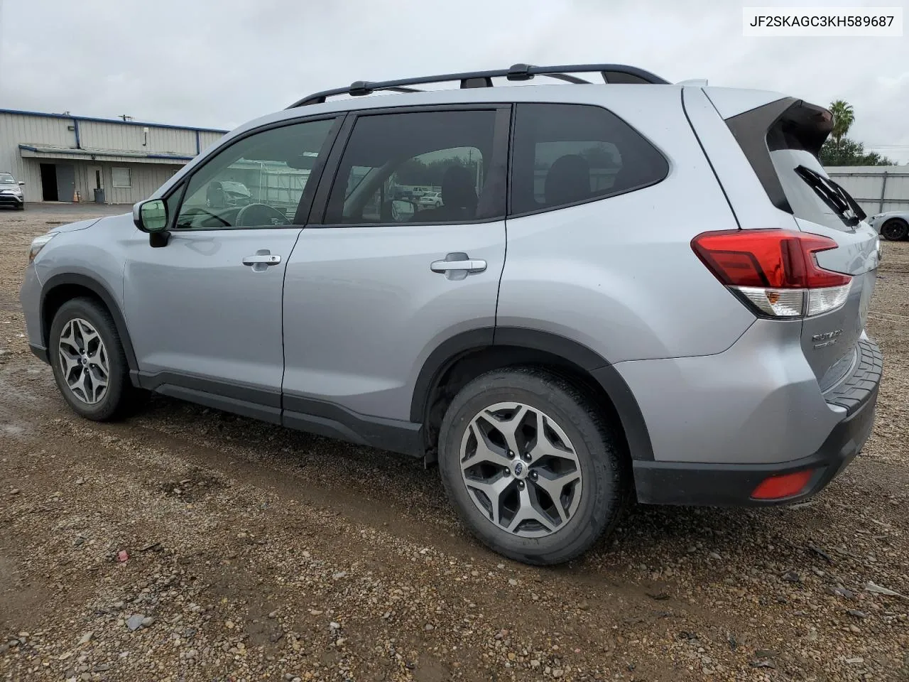 2019 Subaru Forester Premium VIN: JF2SKAGC3KH589687 Lot: 70287414