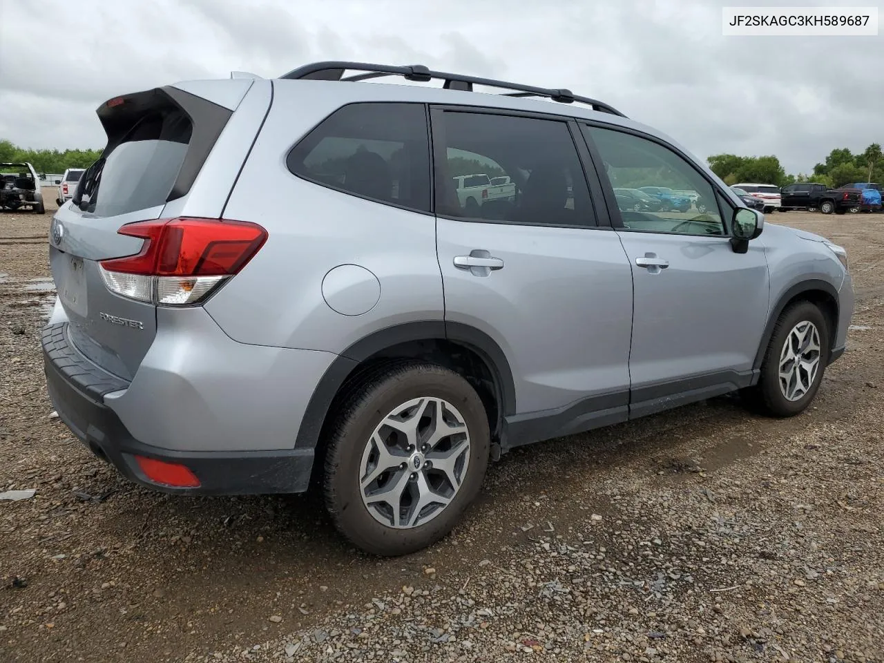 2019 Subaru Forester Premium VIN: JF2SKAGC3KH589687 Lot: 70287414