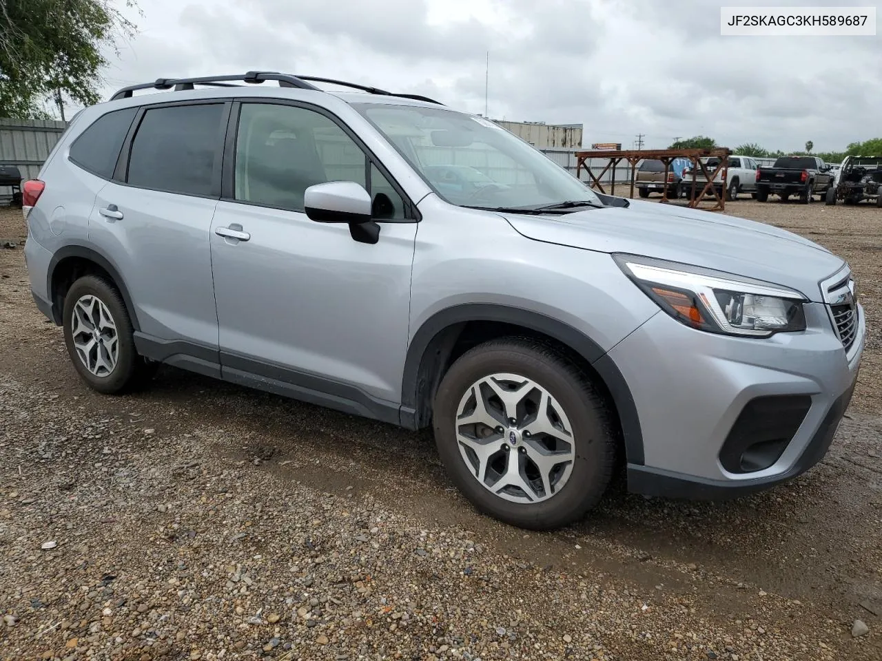 2019 Subaru Forester Premium VIN: JF2SKAGC3KH589687 Lot: 70287414