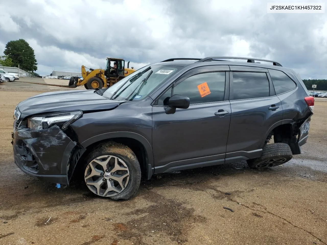 2019 Subaru Forester Premium VIN: JF2SKAEC1KH457322 Lot: 71498344