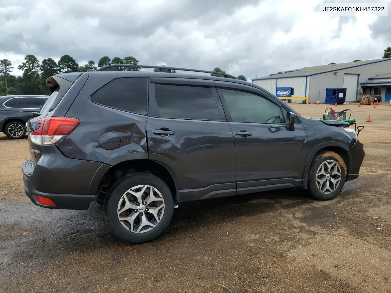 2019 Subaru Forester Premium VIN: JF2SKAEC1KH457322 Lot: 71498344