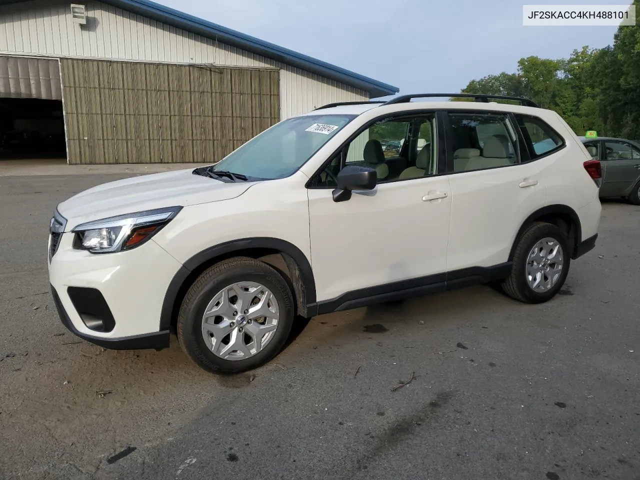 JF2SKACC4KH488101 2019 Subaru Forester