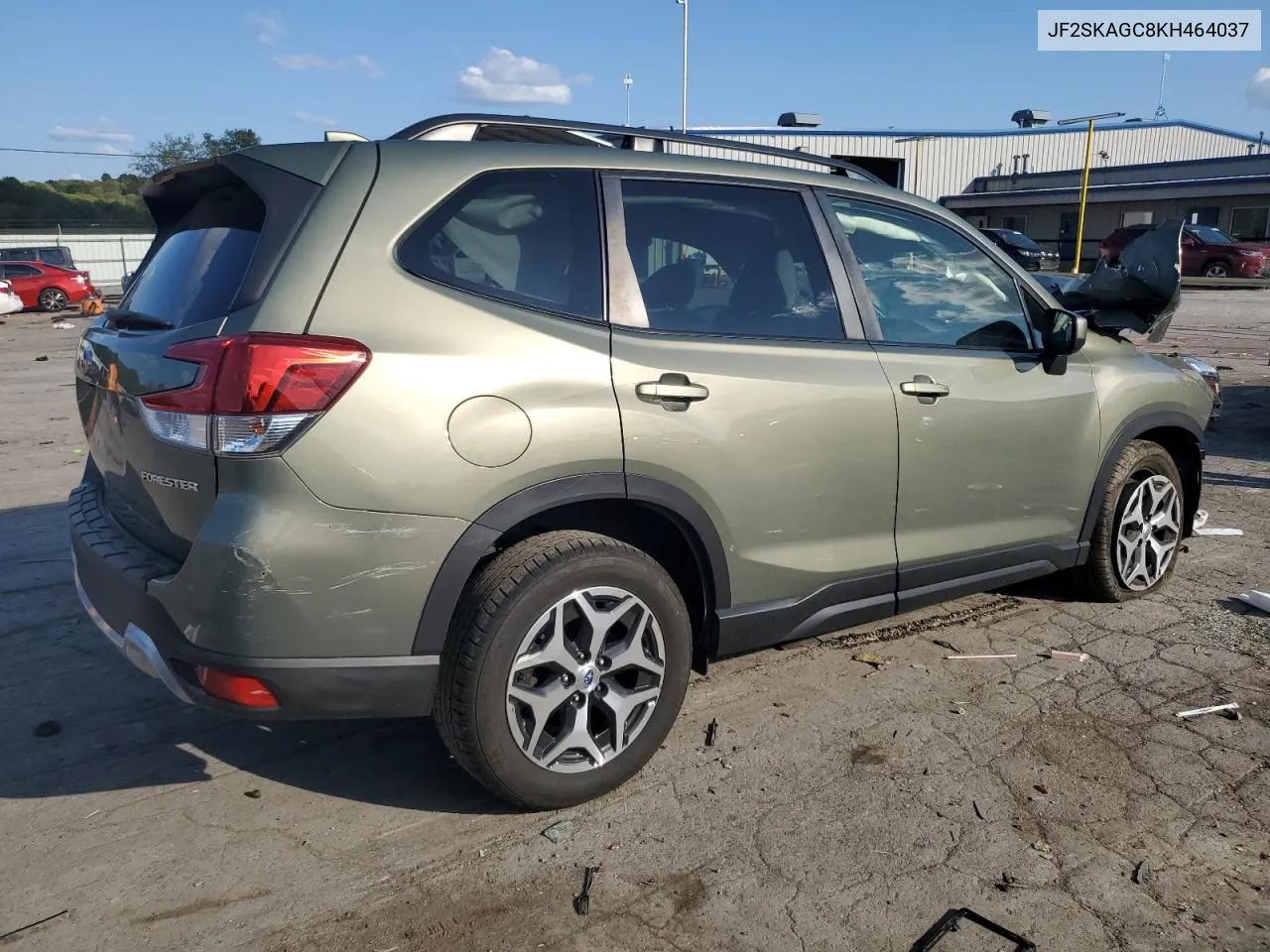 2019 Subaru Forester Premium VIN: JF2SKAGC8KH464037 Lot: 71814684