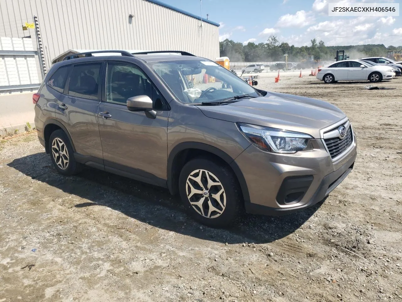 2019 Subaru Forester Premium VIN: JF2SKAECXKH406546 Lot: 72191834