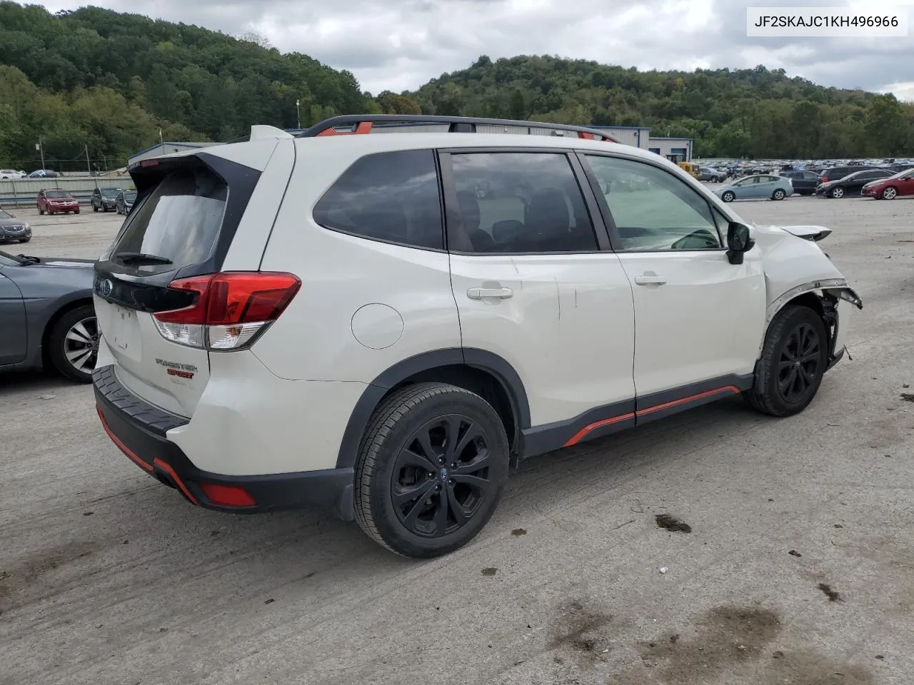 2019 Subaru Forester Sport VIN: JF2SKAJC1KH496966 Lot: 72245834