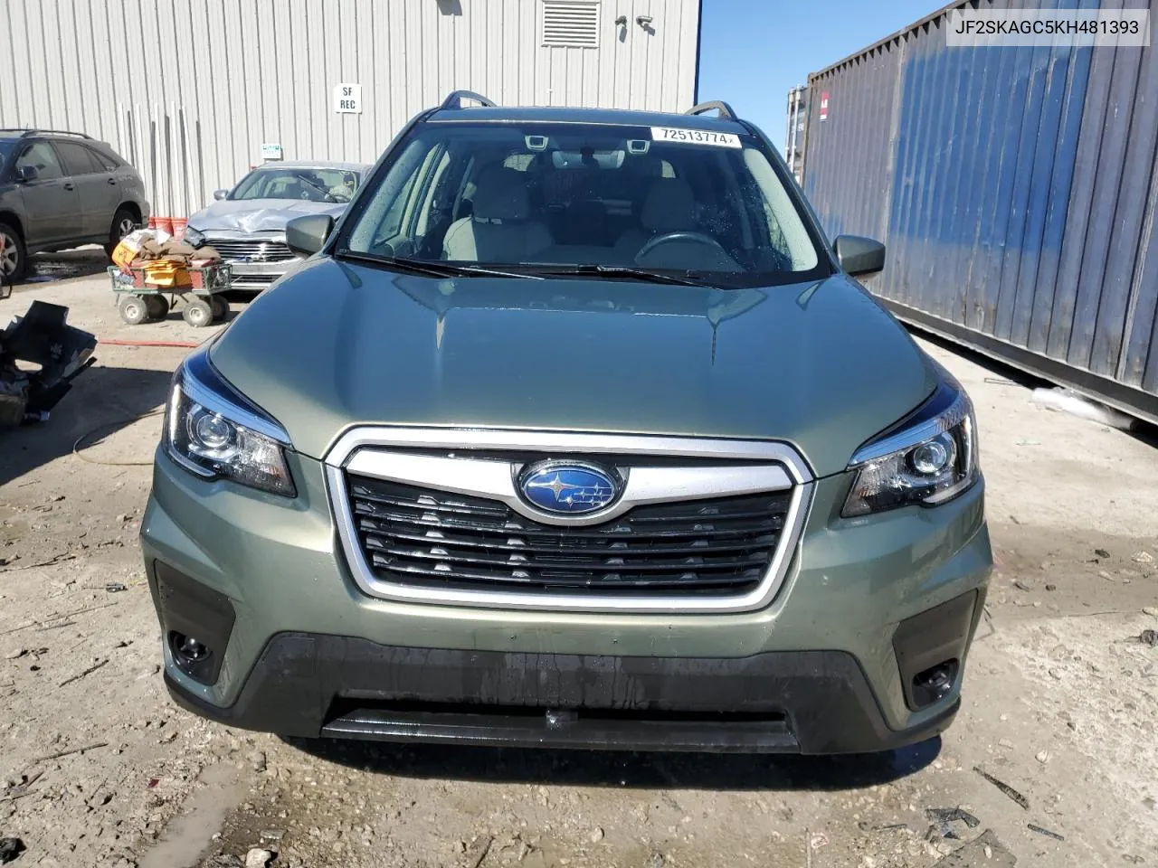 JF2SKAGC5KH481393 2019 Subaru Forester Premium