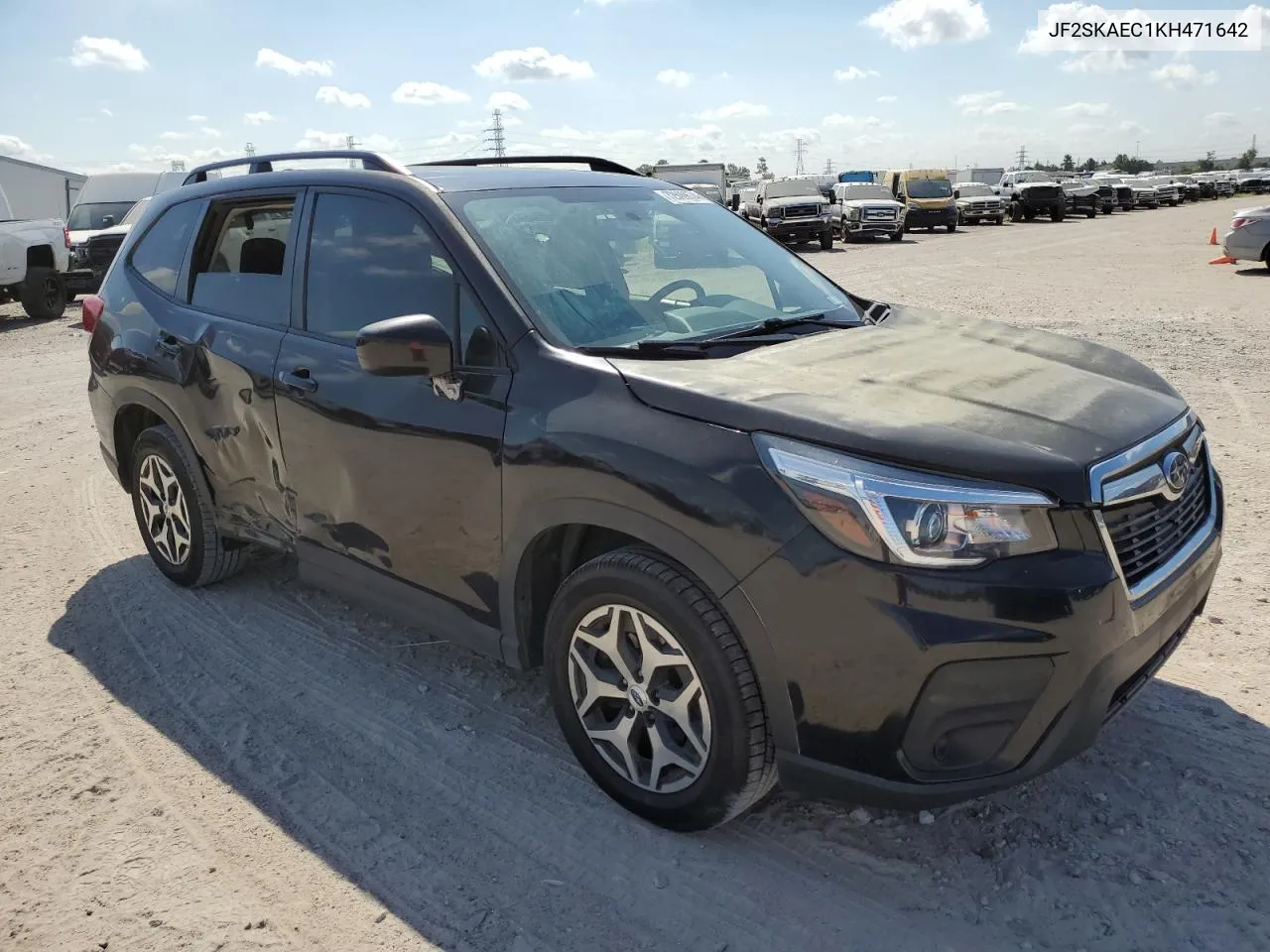 2019 Subaru Forester Premium VIN: JF2SKAEC1KH471642 Lot: 72599674