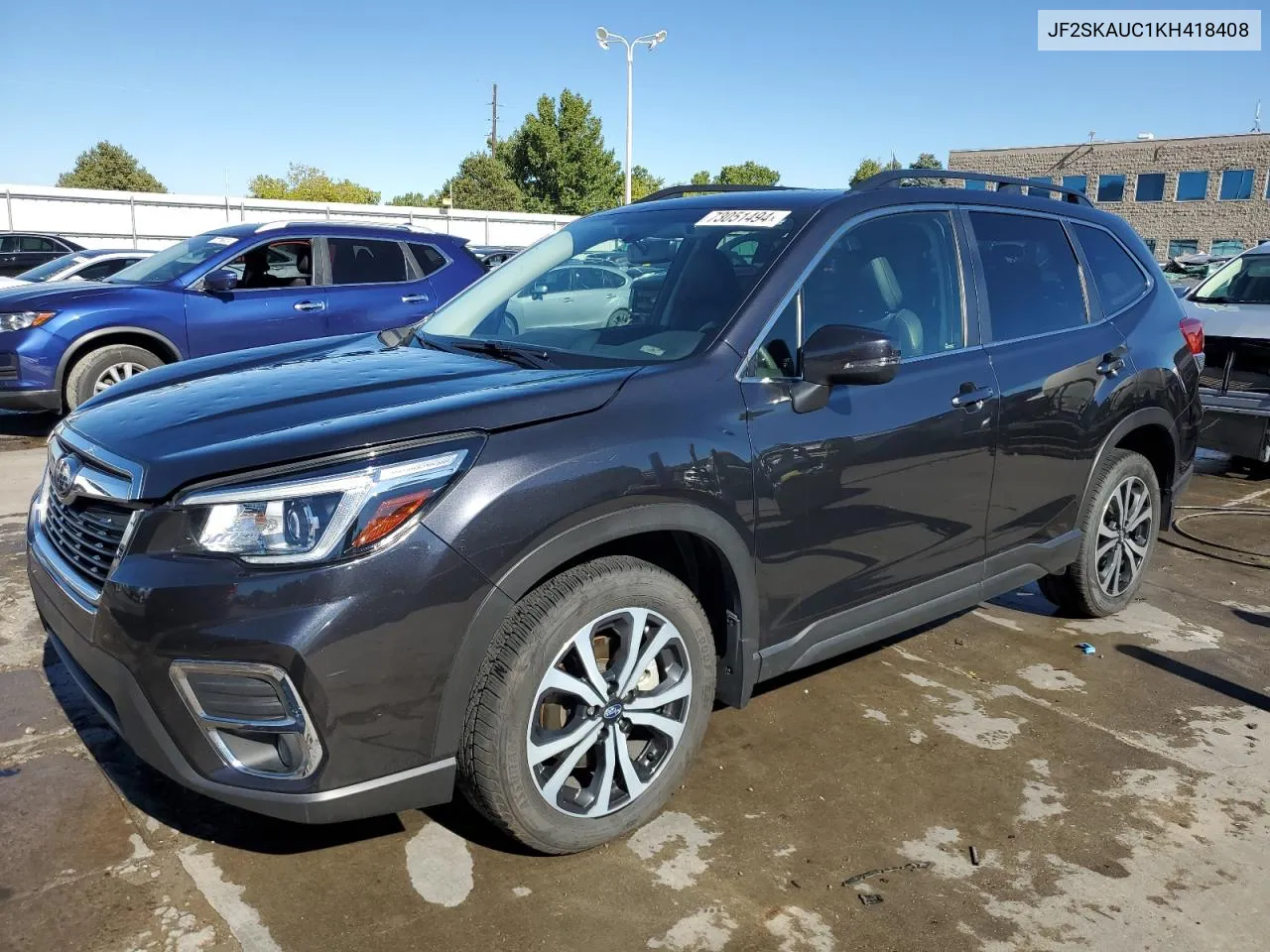 2019 Subaru Forester Limited VIN: JF2SKAUC1KH418408 Lot: 73051494