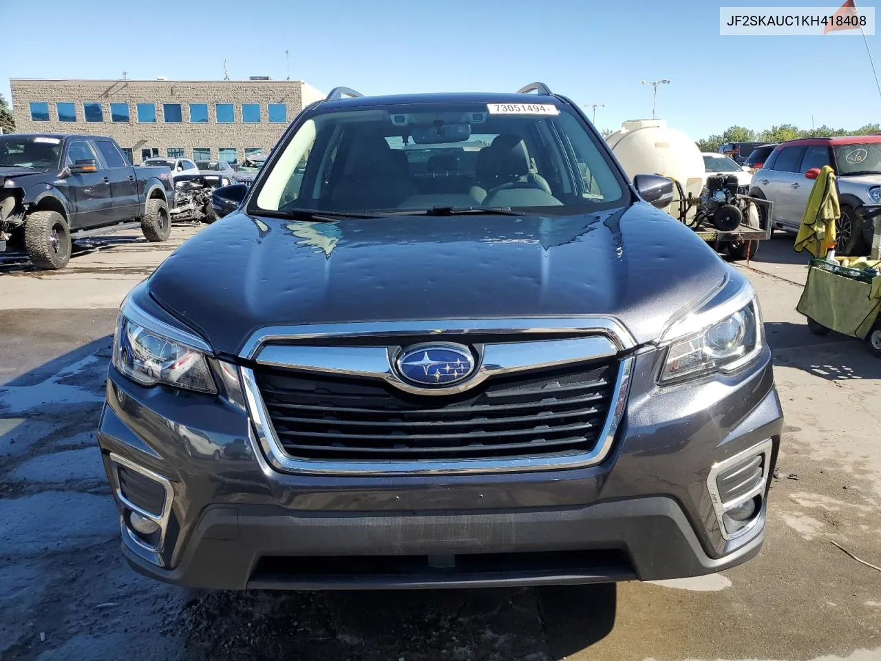 2019 Subaru Forester Limited VIN: JF2SKAUC1KH418408 Lot: 73051494